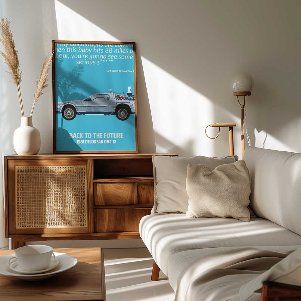 Back To the Future Standard Wall Art