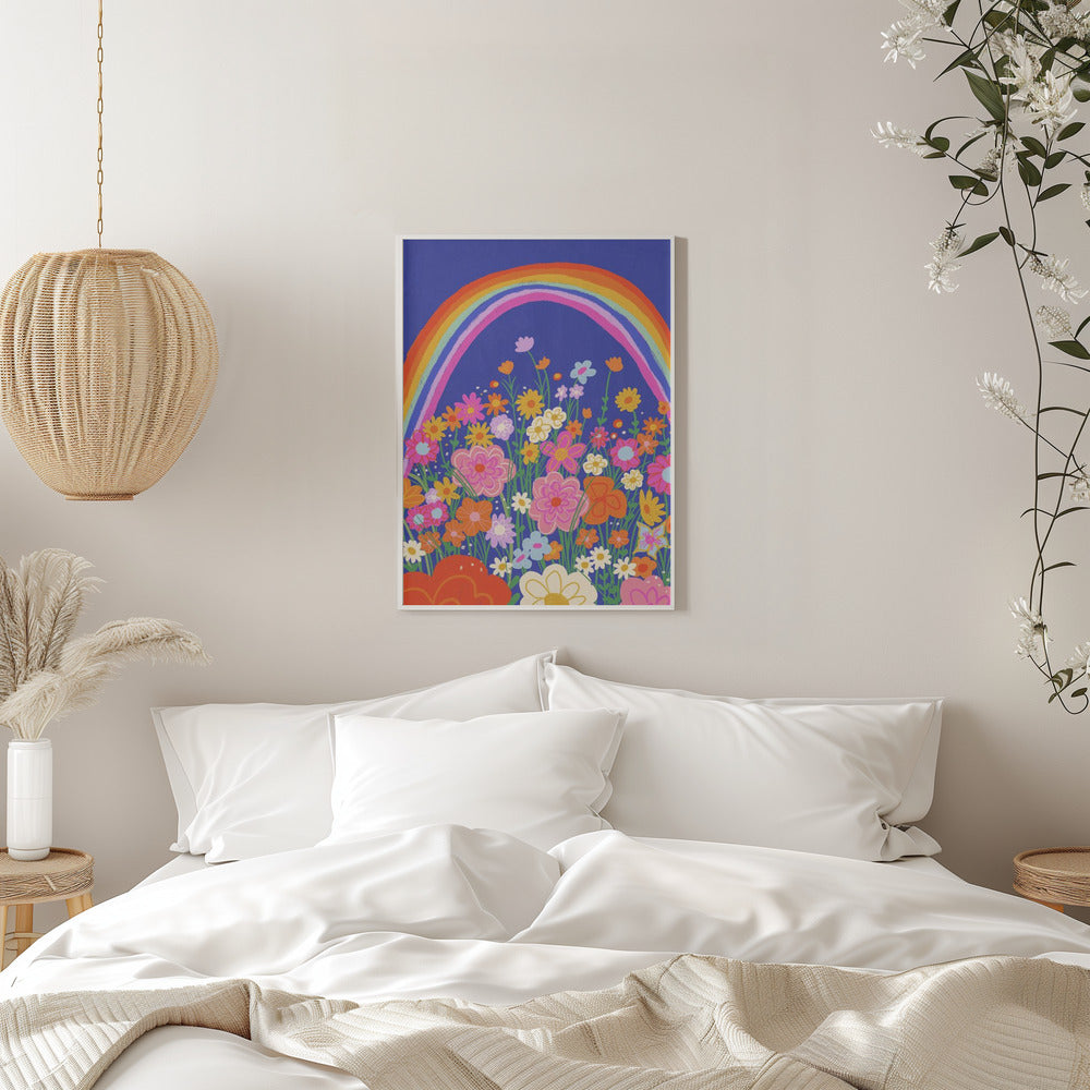 Rainbow meadow - plakatstore