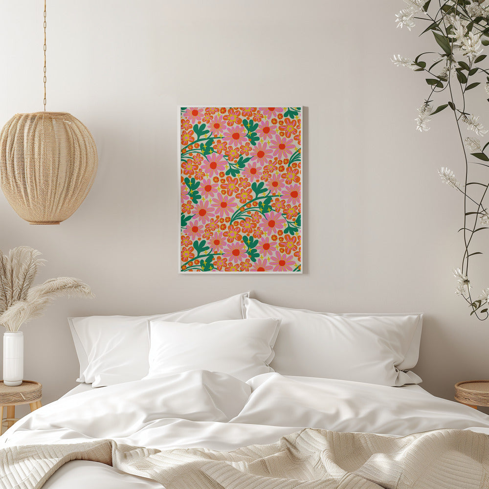 Happy flowers - plakatstore