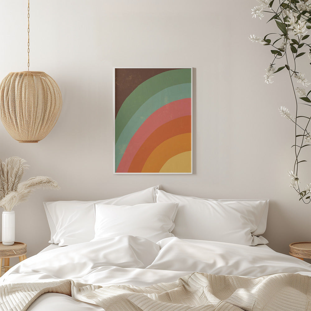 Mid century rainbow - plakatstore