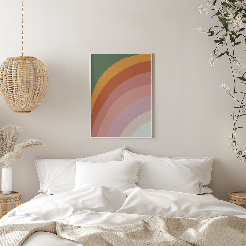 Mid century rainbow - plakatstore