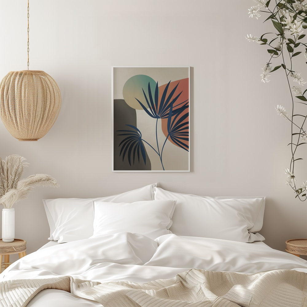 Serene Desert Palms