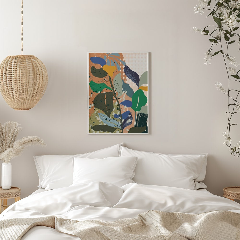 Abstract Tropical Leaves
