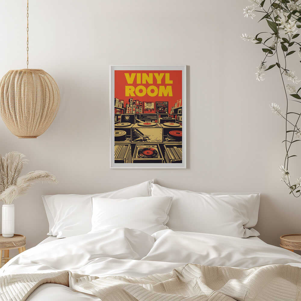 Vinyl Room Art Print