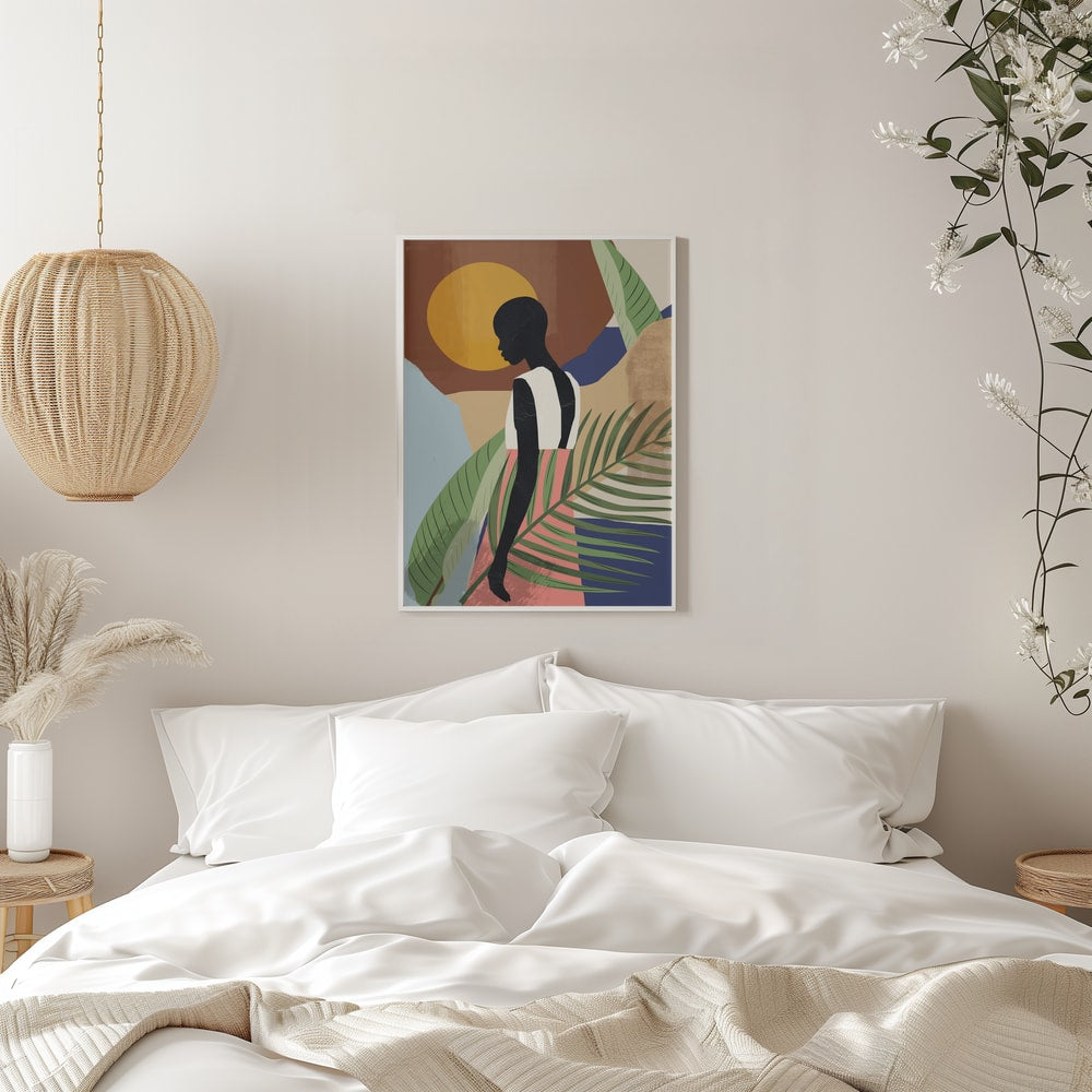 Serene Tropical Silhouette