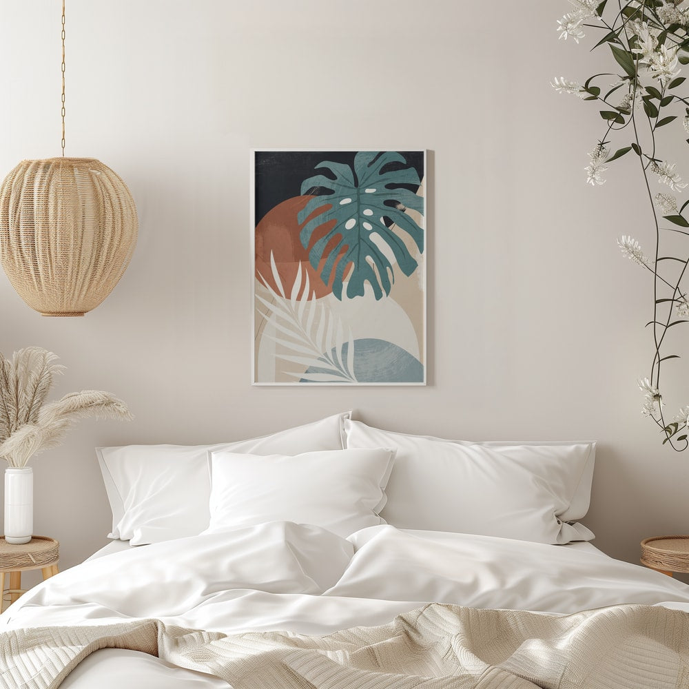 Abstract Jungle Leaves