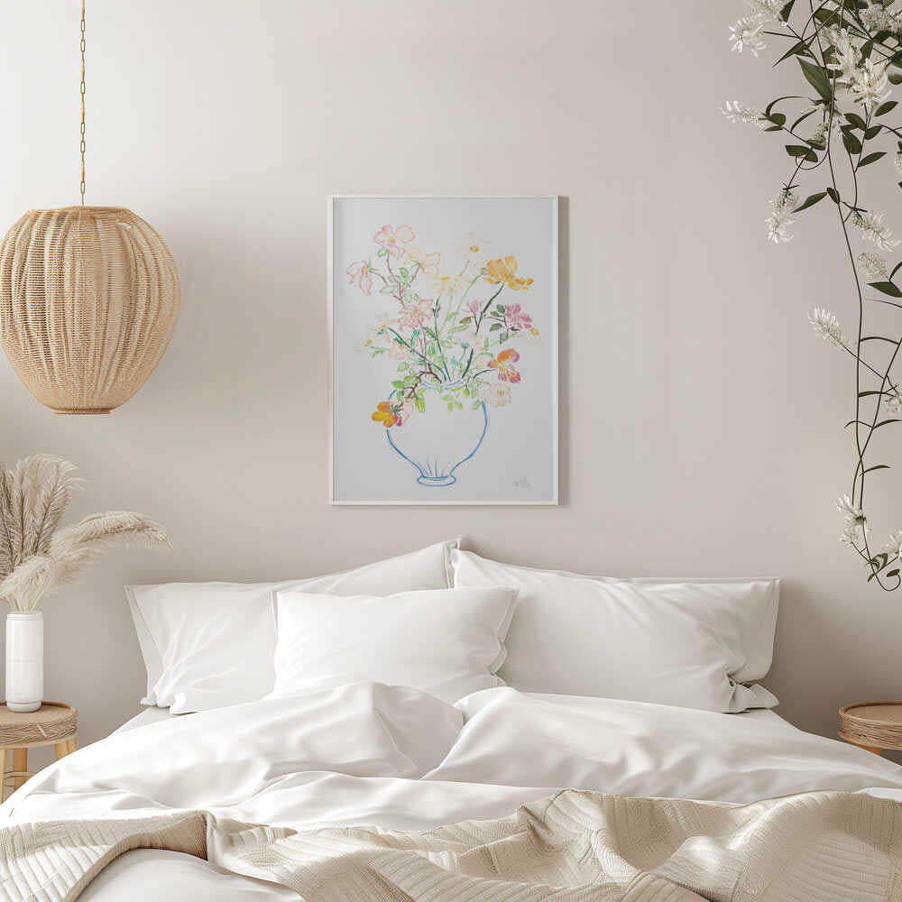 Soft Watercolor Blossoms