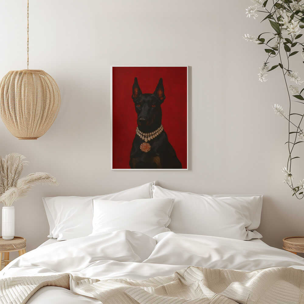 Elegant Doberman Portrait
