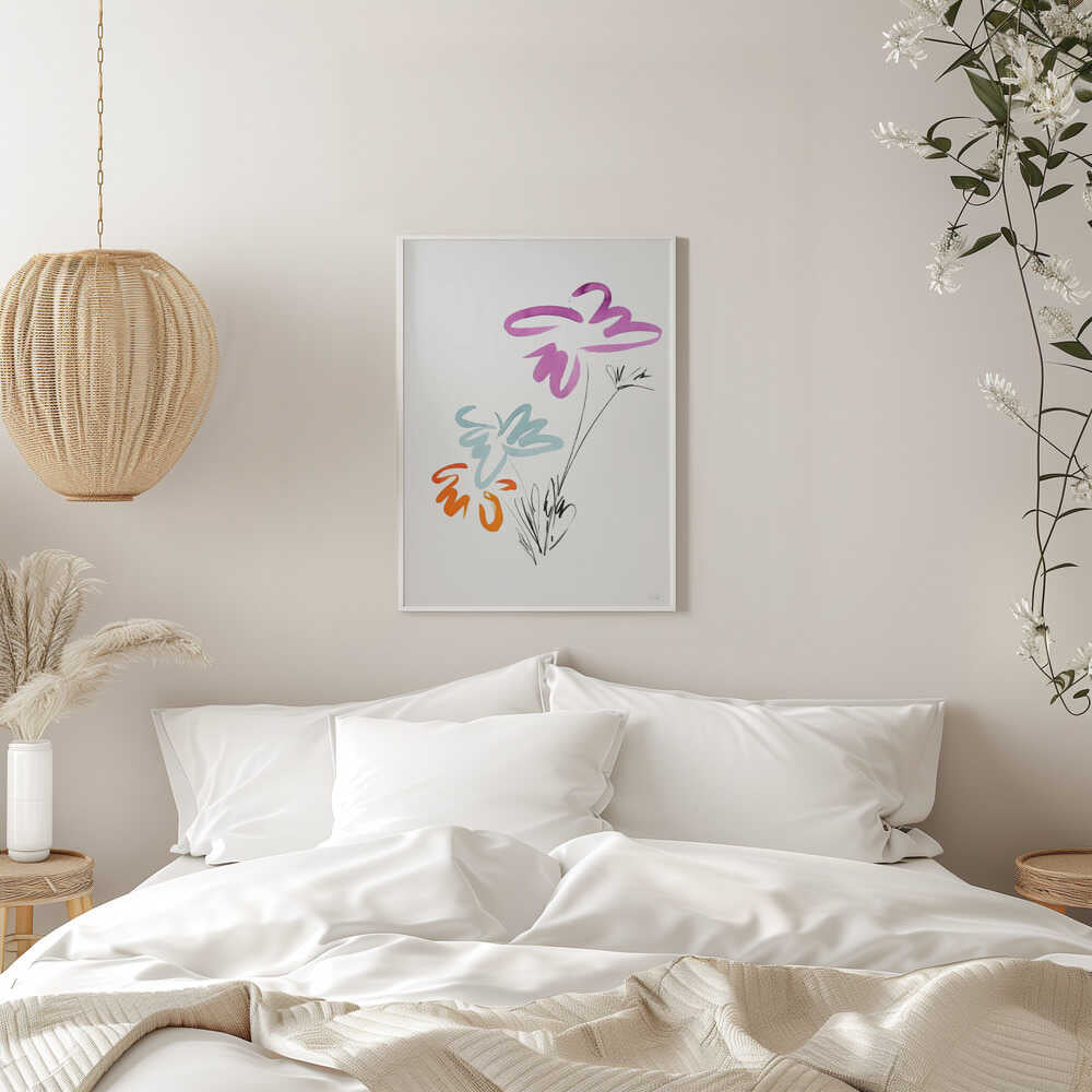Colorful Abstract Blooms