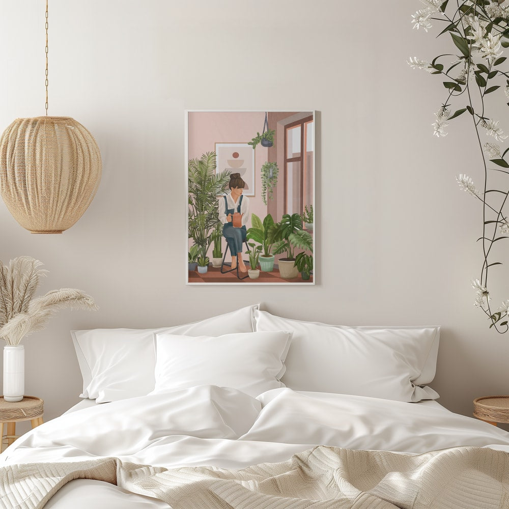 Serene Indoor Garden