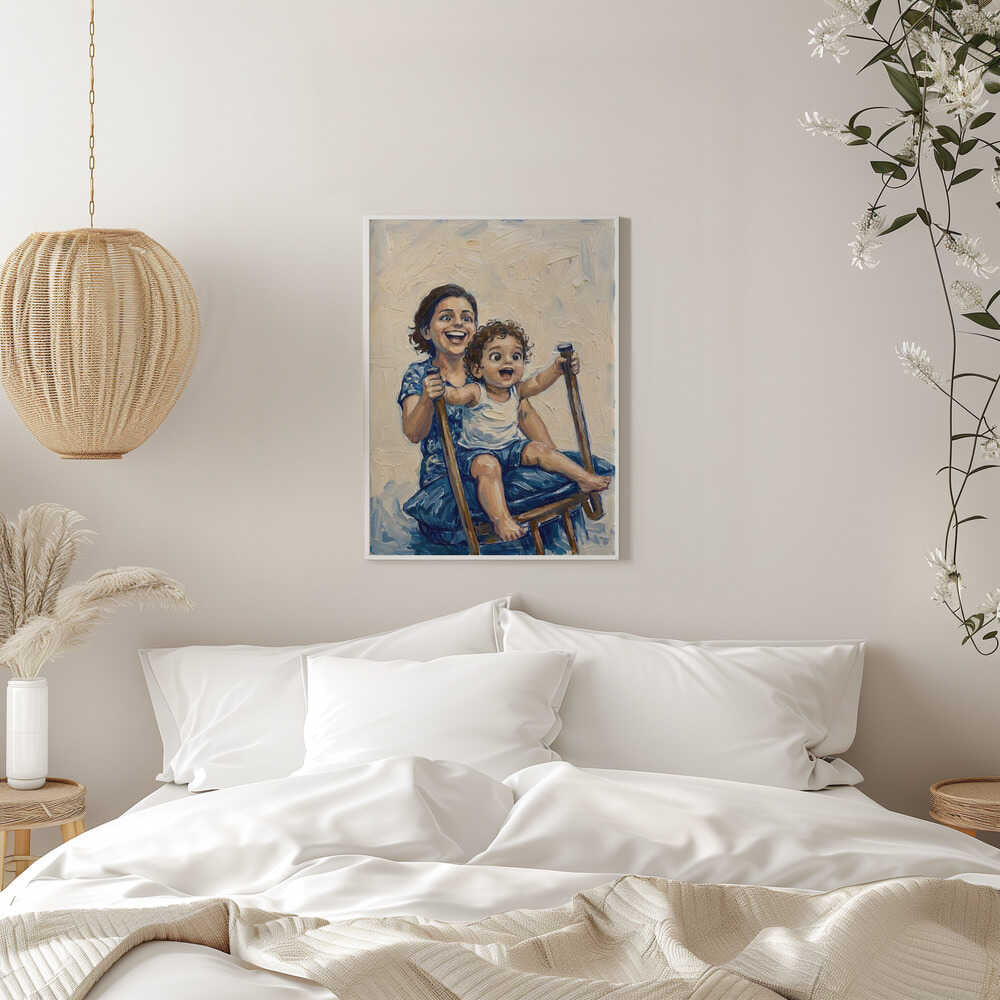 Joyful Mother Child Play