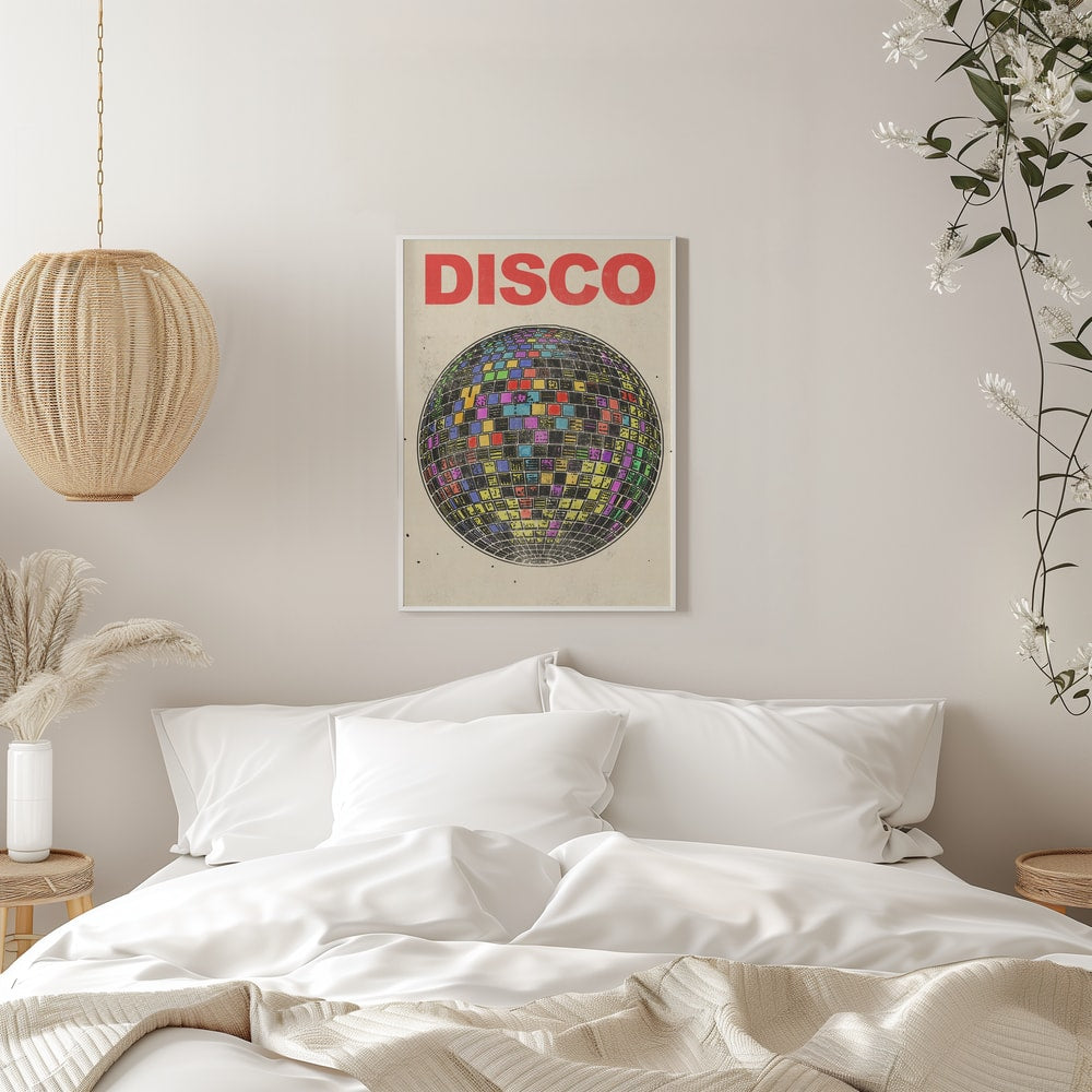 Colorful Disco Ball