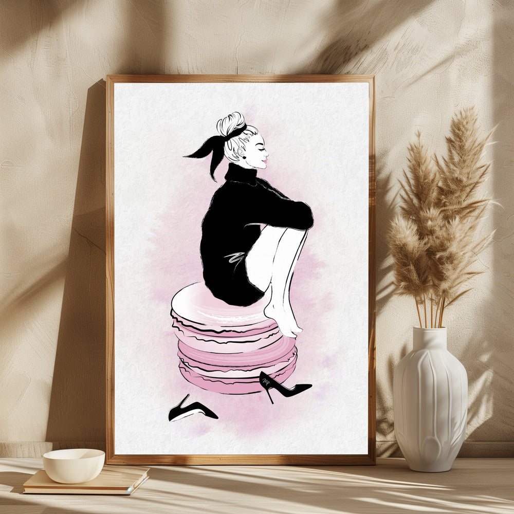 Macaron Girl - plakatstore