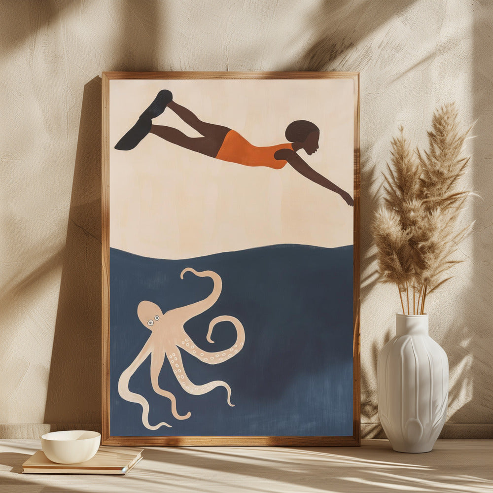 The Diver - plakatstore