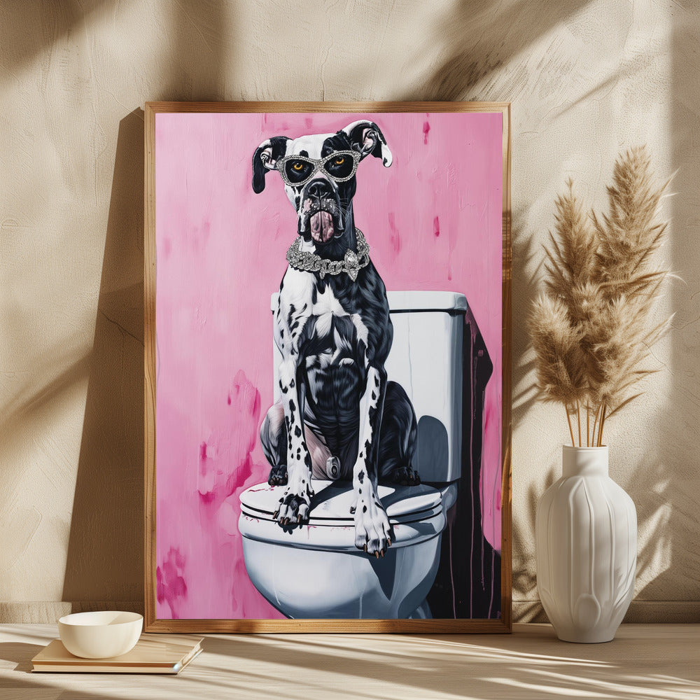 Great Dane Have a Nice Poop - plakatstore