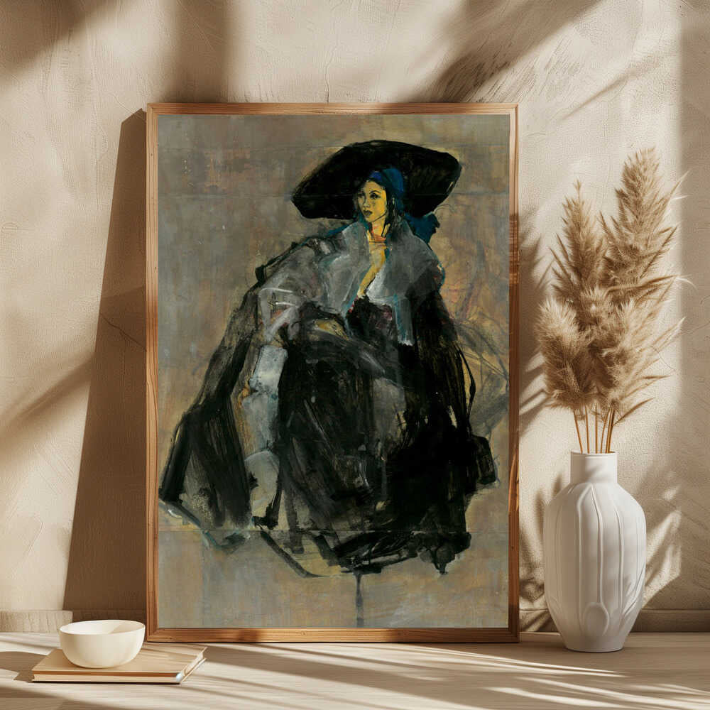 Woman In An Impressionistic Style