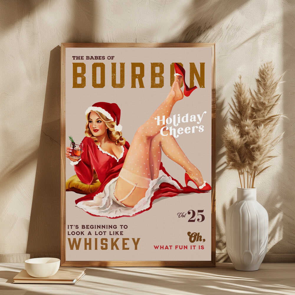 Babes of Bourbon Vol 25 Holiday Cheer Christmas Pinup