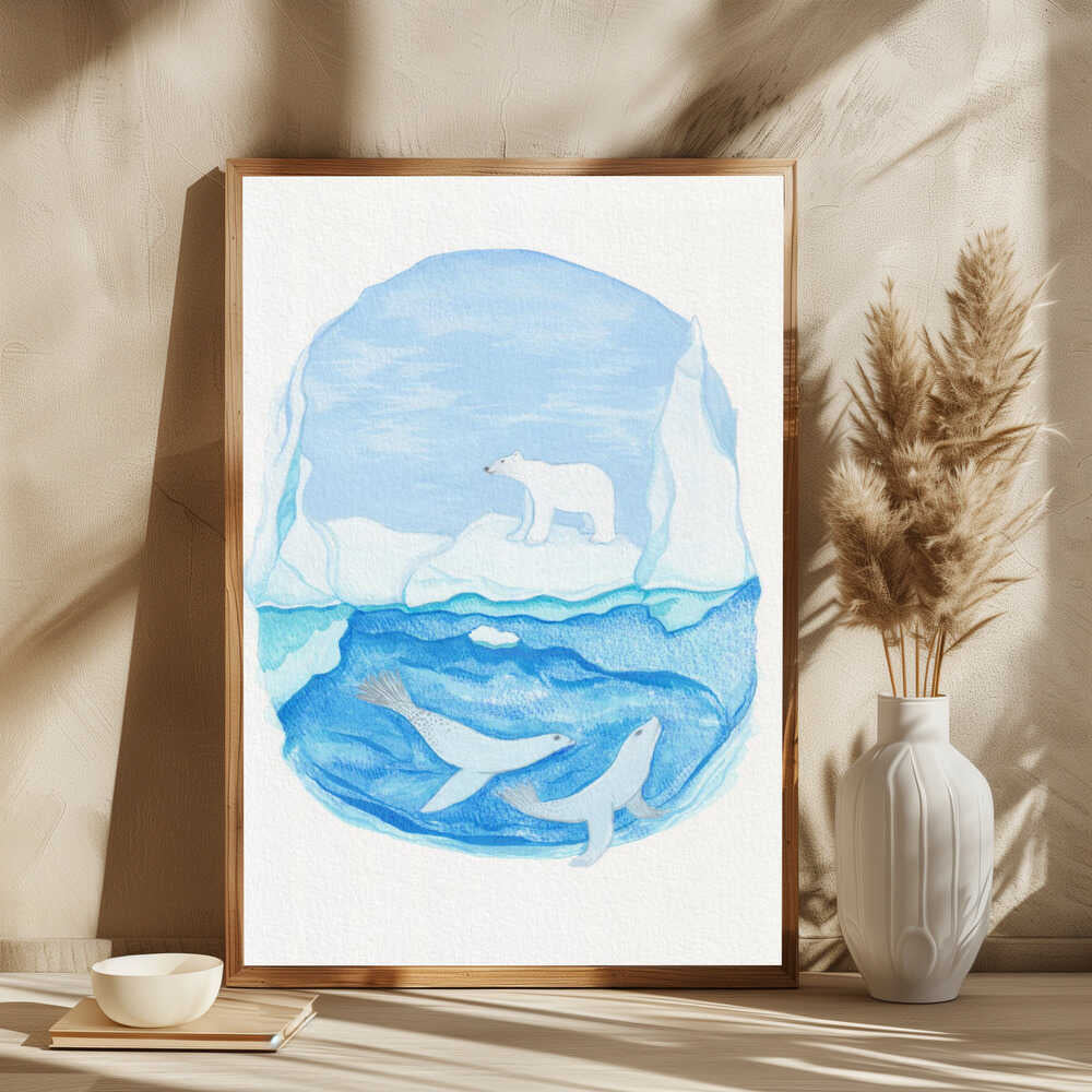 Arctic Life - Frozen Seas - Polar Bear and Seals