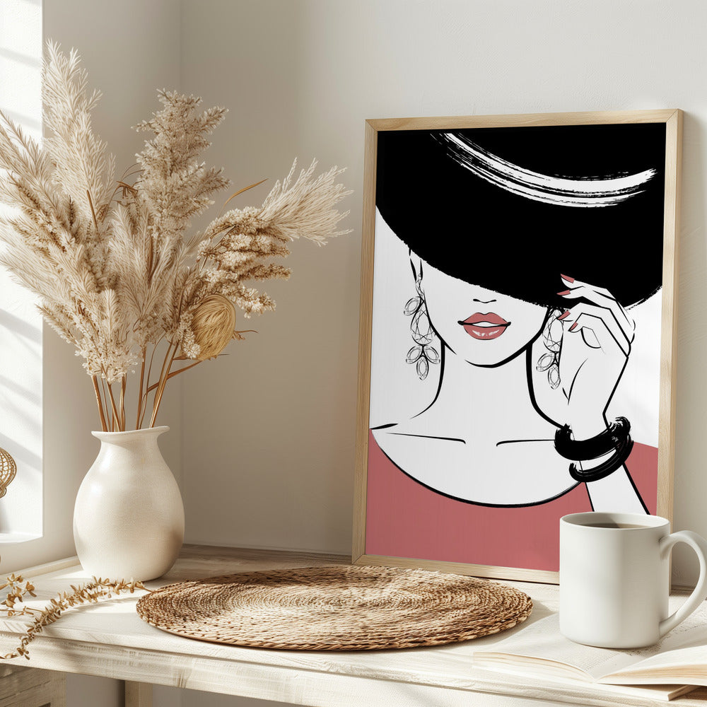 Hat Girl - plakatstore