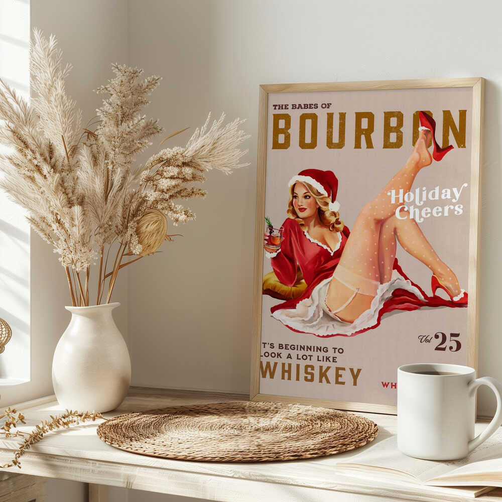 Babes of Bourbon Vol 25 Holiday Cheer Christmas Pinup