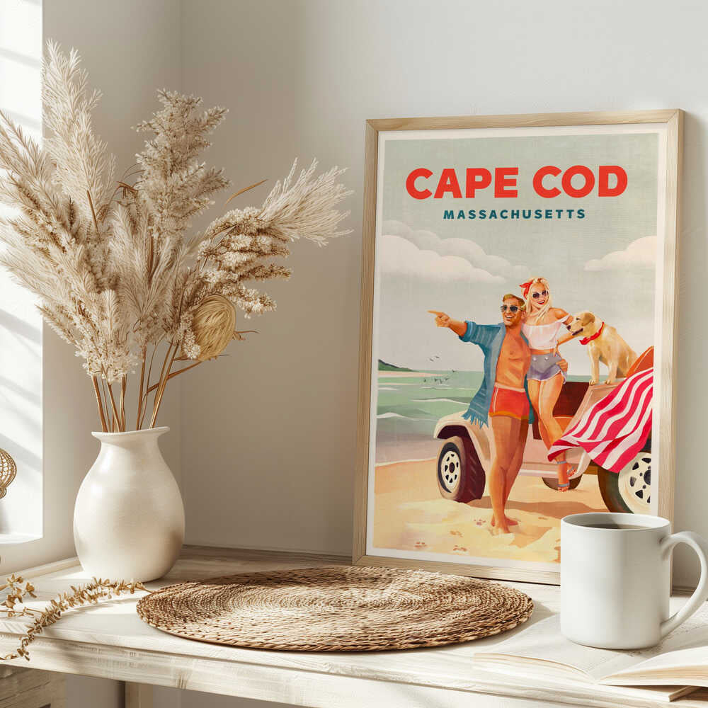 Cape Cod Massachusetts Summer Beach Art