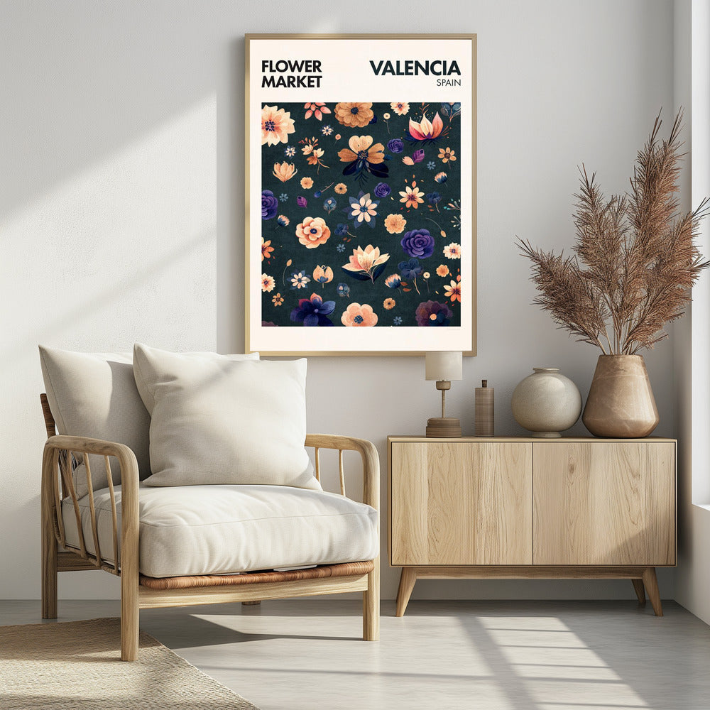 Valencia Flower Market - plakatstore