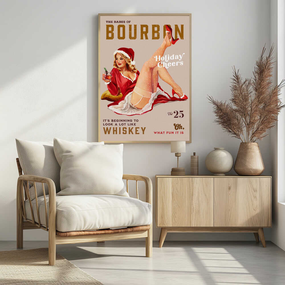 Babes of Bourbon Vol 25 Holiday Cheer Christmas Pinup