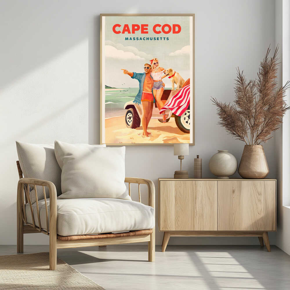 Cape Cod Massachusetts Summer Beach Art