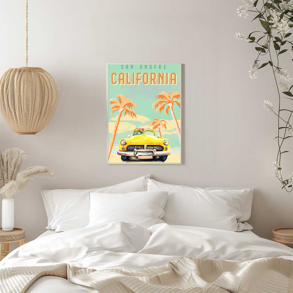 California Surf Poster