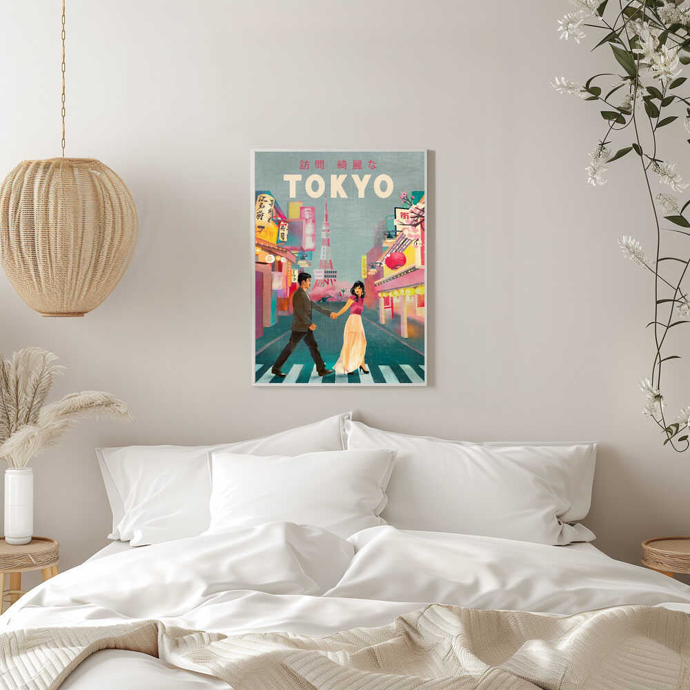 Tokyo Japan Travel Art