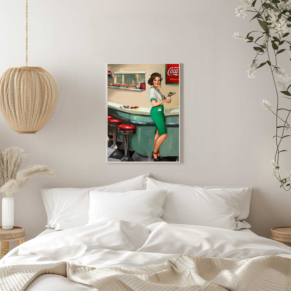 1950's American Diner Watress