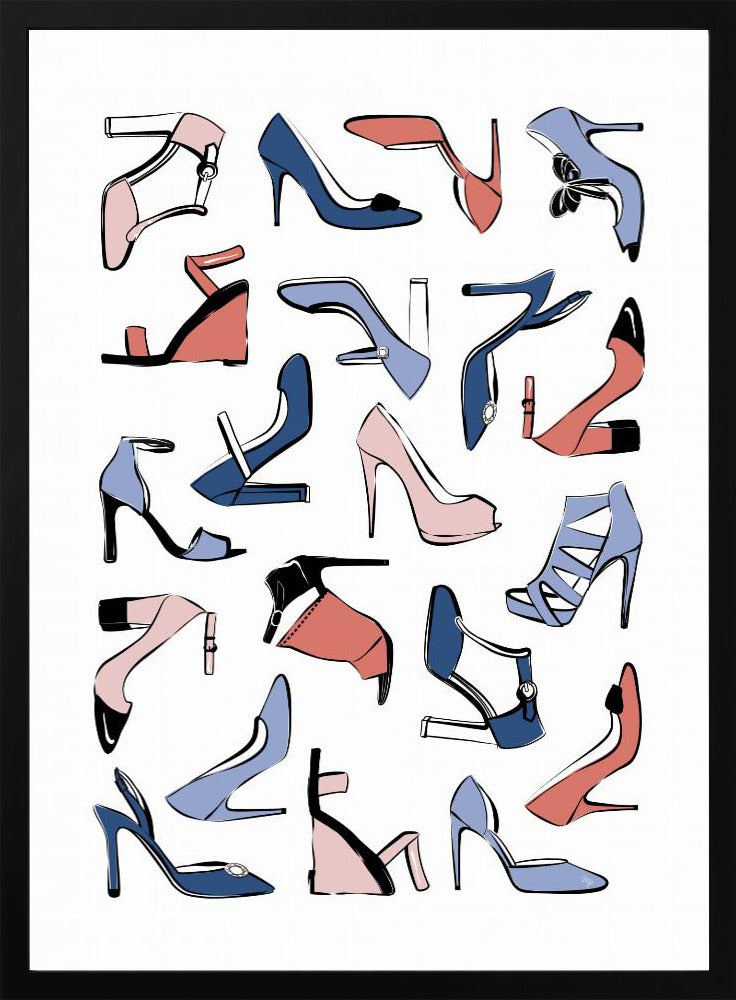 Colourful Heels - plakatstore