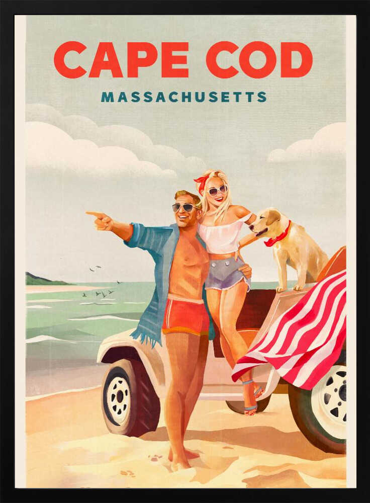 Cape Cod Massachusetts Summer Beach Art