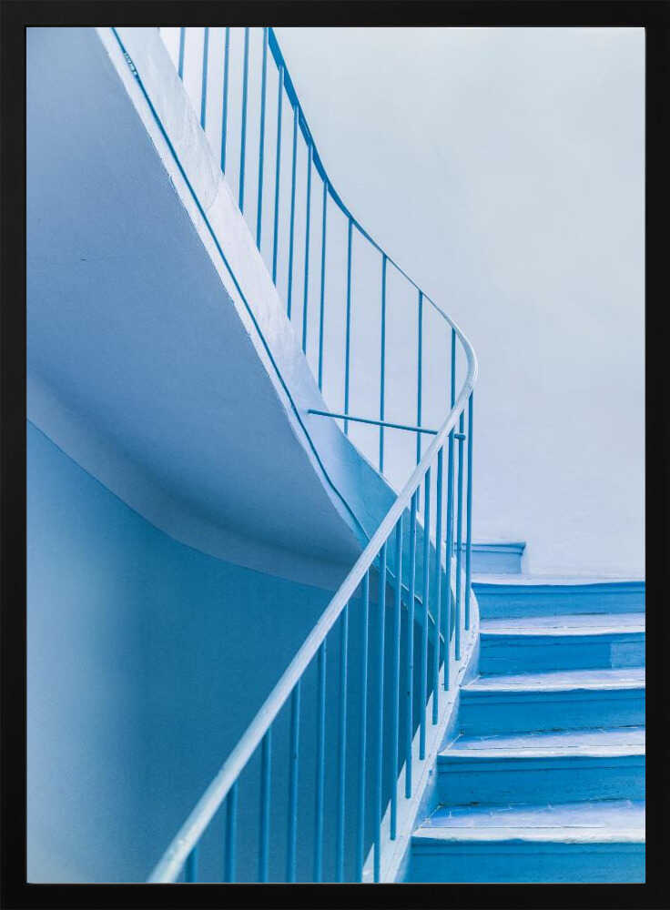 Blue Steps | Architectural Minimalism