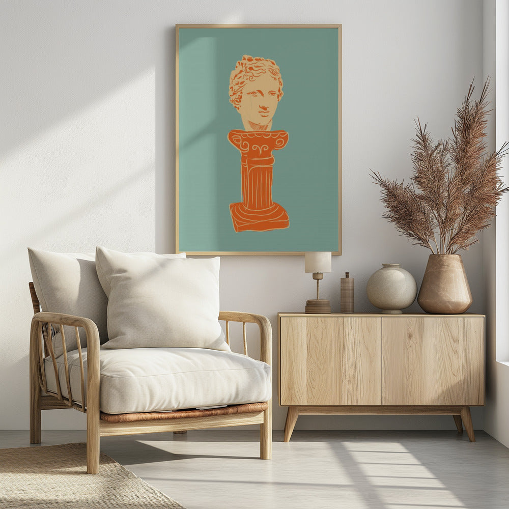 Head On Pedestal - plakatstore