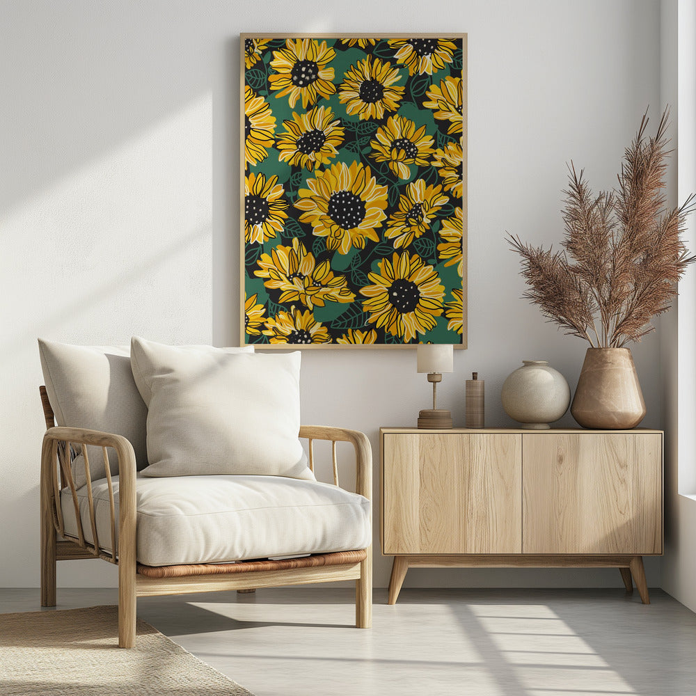 Sunflowers - plakatstore