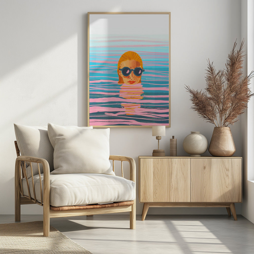 Ocean swim - plakatstore