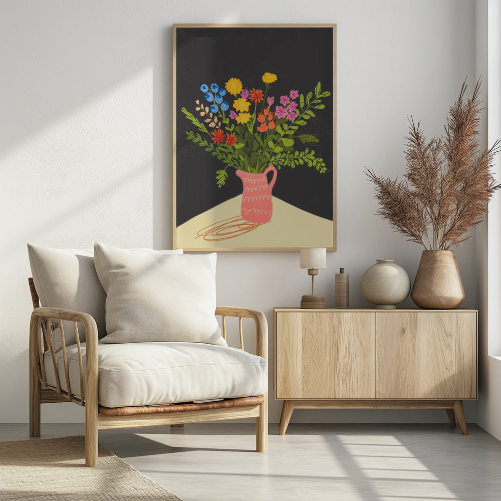 Meadow in a vase - plakatstore