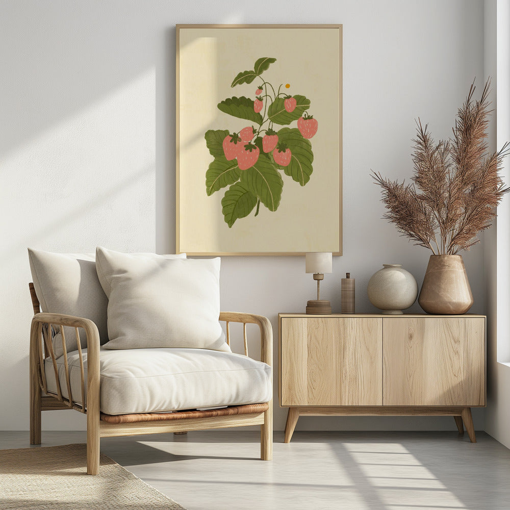 Wild strawberries - plakatstore