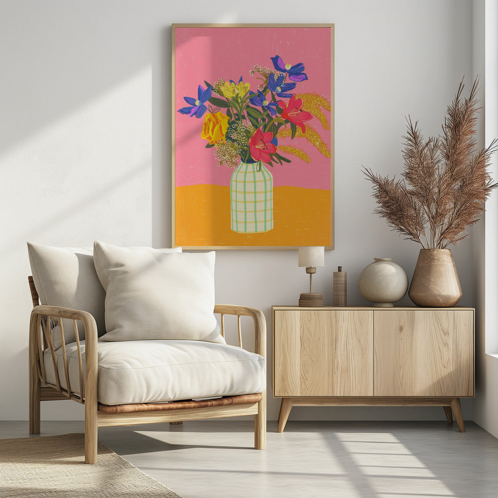 Bright flowers - plakatstore