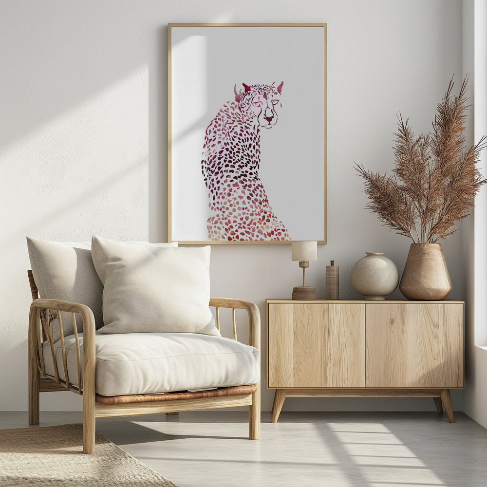 Pink Cheetah - plakatstore