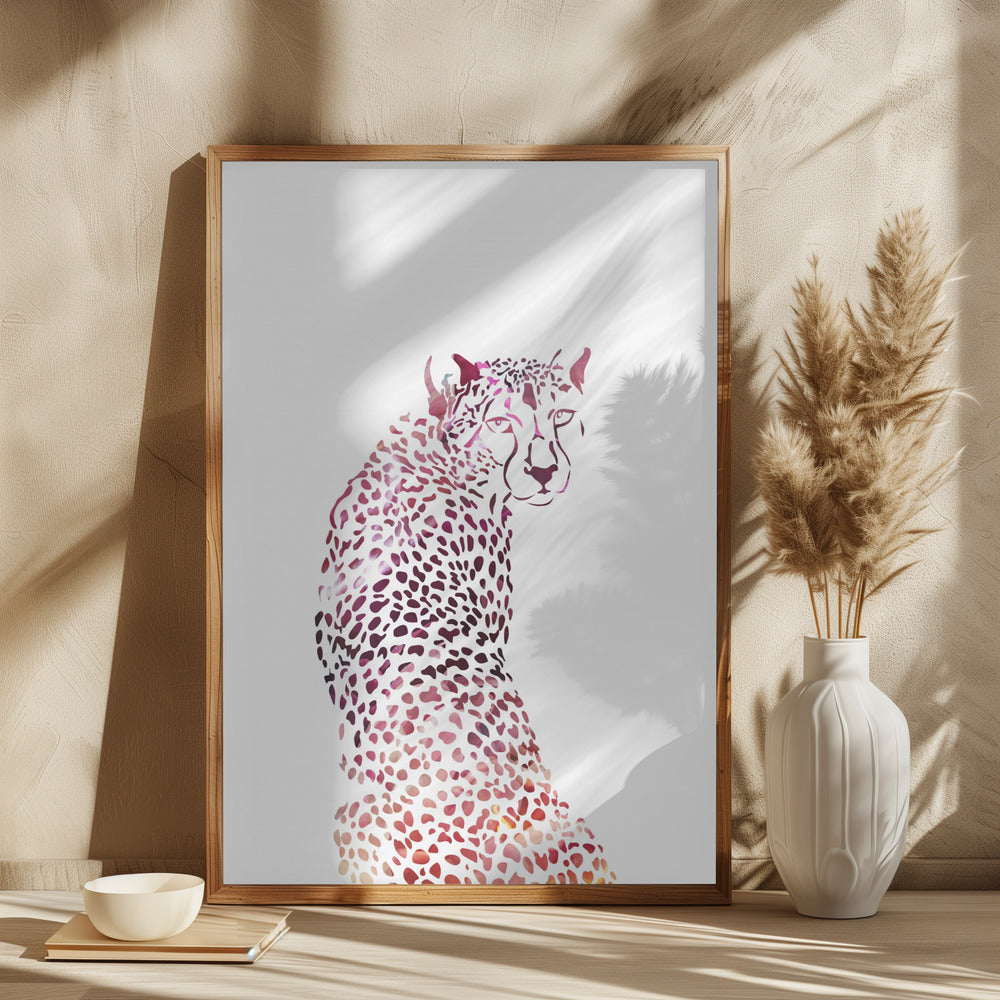 Pink Cheetah - plakatstore