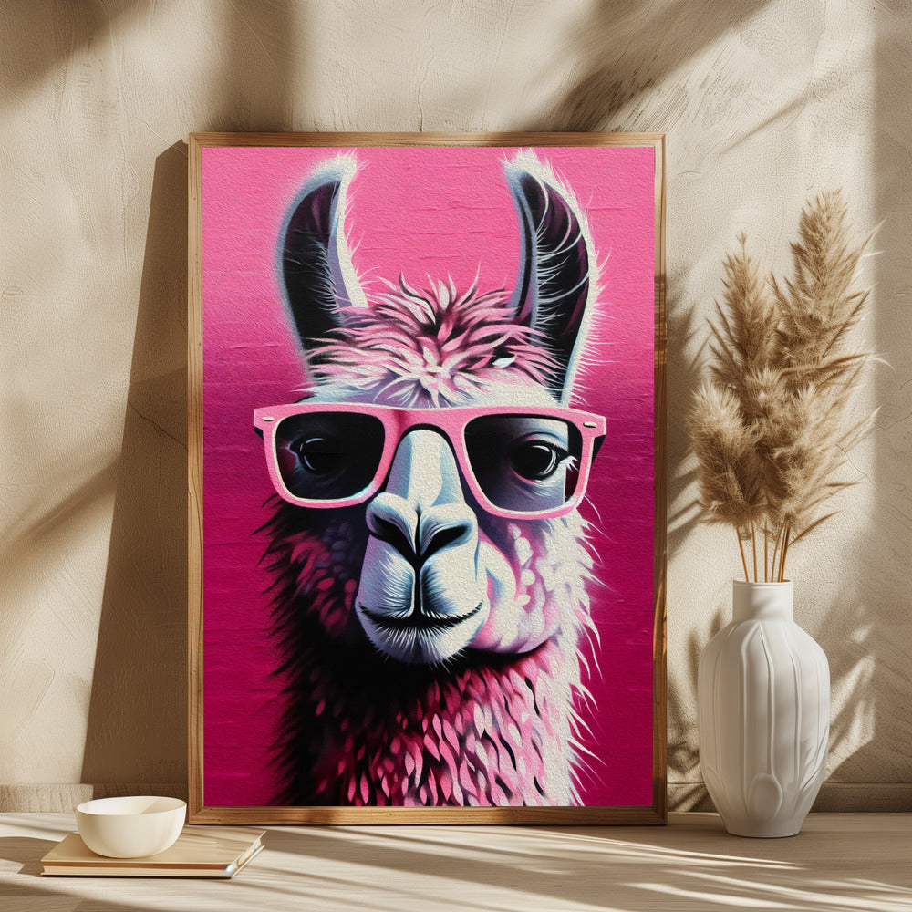 Pink Lama - plakatstore