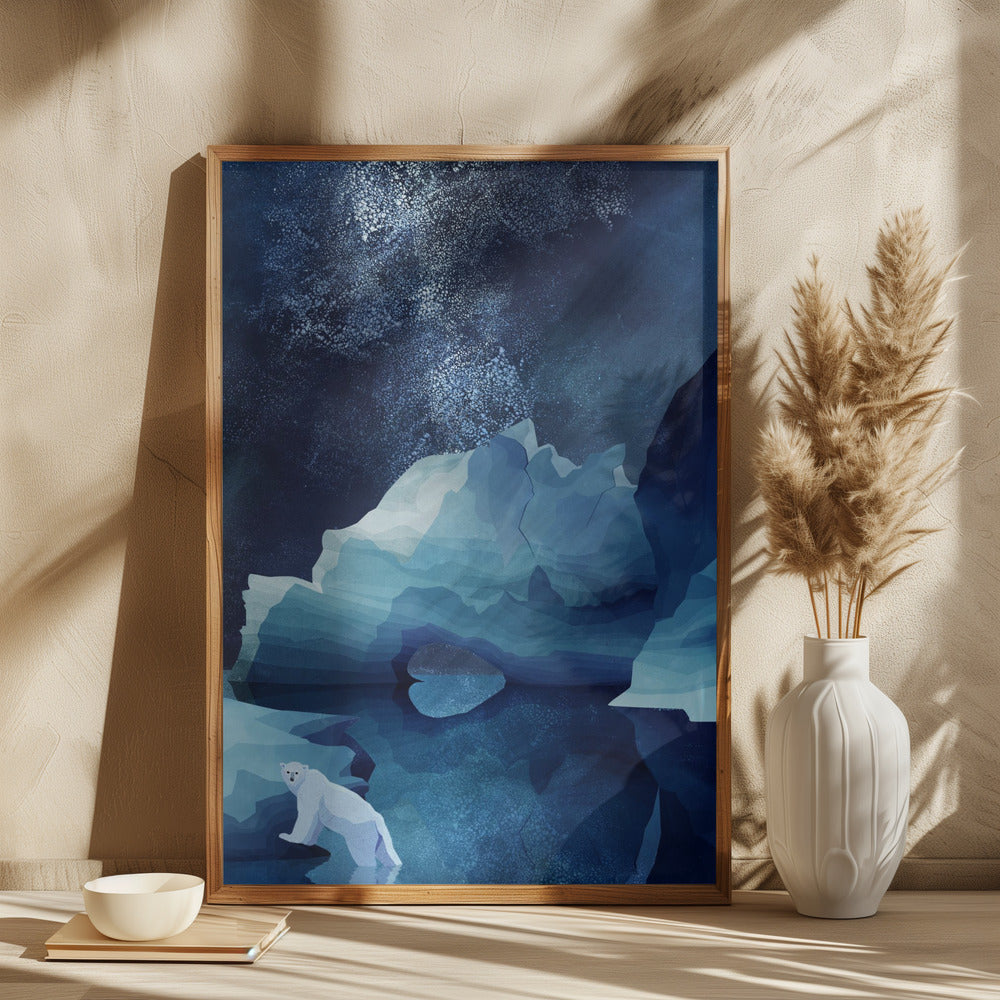 Polar Bear By Night - plakatstore