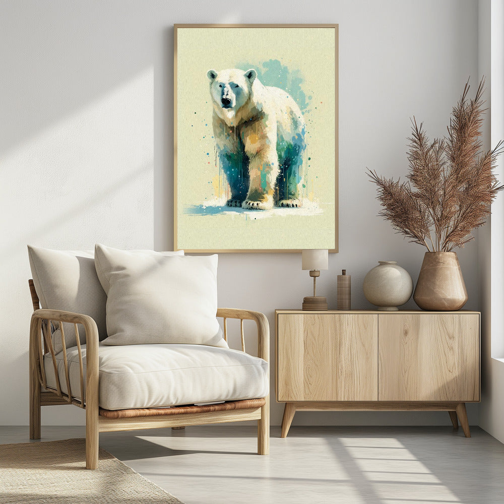 Polar bear - plakatstore