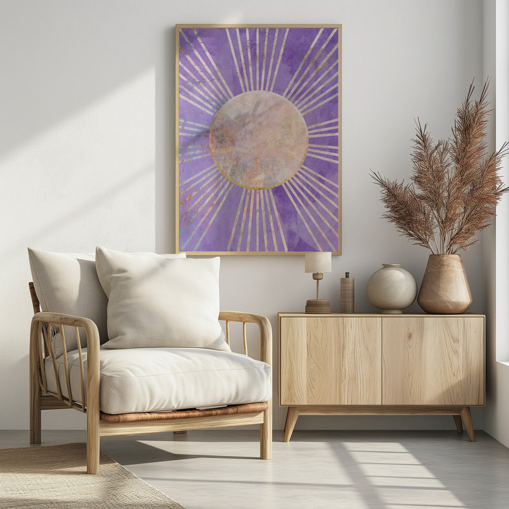 Purple Sun - plakatstore