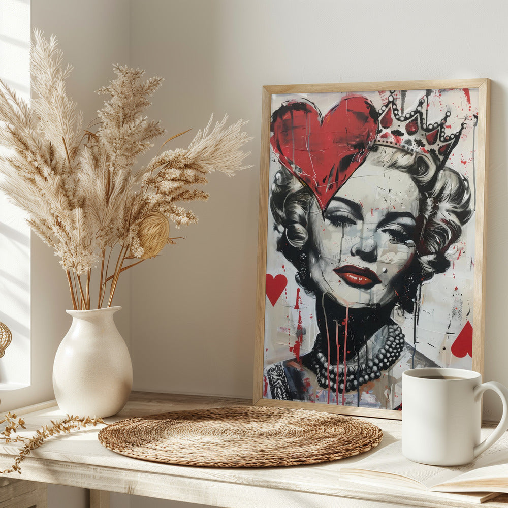 Queen of Hearts - plakatstore