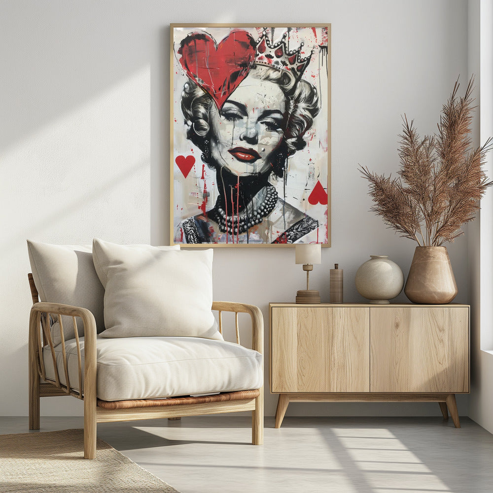 Queen of Hearts - plakatstore