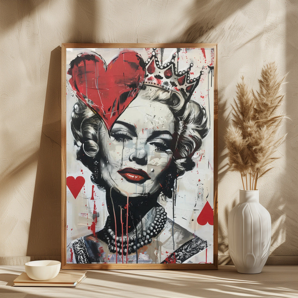 Queen of Hearts - plakatstore