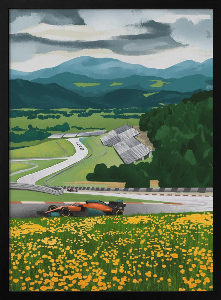 Racetrack of Austria - plakatstore